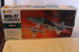 1/72 Scale Hasegawa, Mikoyan MIG-27 Flogger D Jet Model Kit #E014 BN Ope... - £42.47 GBP
