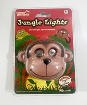 JUNGLE LIGHTS LED HEADLAMP. Two Modes. Ages 3+. - $9.89