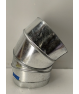 Master Flow 10 in. x 10 in. 90 Degree Round Adjustable Elbow Galvanized ... - $260.92 MXN