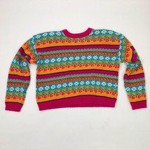 Radishest &amp; Roses Women&#39;s Multicolor Sweater Size Medium Vintage - $14.84