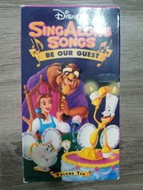 Disneys Sing Along Songs - Beauty and the Beast: Be Our Guest (VHS, 1992) - £3.53 GBP
