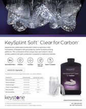 KeySplint Soft Clear For 3D Carbon Printers 1KG Printing Night Guards EXP  09/26 - $417.05
