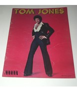 Tom Jones Concert Tour Program Vintage 1977 VG++ - $20.50 CAD