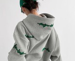 D sweater women autumn street style fleece inside design loose long sleeved unisex thumb155 crop
