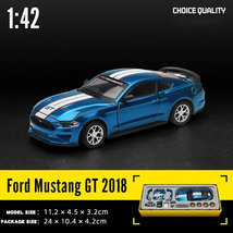 CCA 1/42 2018 Ford Mustang GT Alloy Model Car Diecast Metal Assembly Mod... - $30.05+
