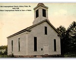 Old Congregational Church Kittery Point Maine ME DB Postcard Y7 - £3.06 GBP