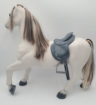 Battat  Belgium Draft 20&quot; Horse Saddle Fits American Girl &amp; My Generatio... - £22.23 GBP