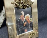Vintage Golden Anniversary Picture Frame 50 Years Together 8”x6” Musical - $8.91