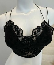 NWOT Womens FP One Bralette Black Size S - £11.26 GBP