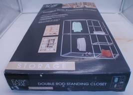Easy Home Double Rod Standing Closet - Never Opened - £101.02 GBP