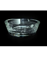 Versace Crystal Ashtray  Measures 6.25 inches diameter NIB - $575.00