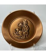 Hamilton Collection Norman Rockwell Copper Collector Plate THE DOCTOR 1973 - $14.80