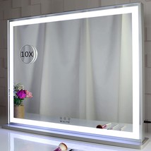 Vanity Mirror With Led Backlit Lights, Lighted Tabletop/Wall Hollywood Makeup Mi - £160.53 GBP