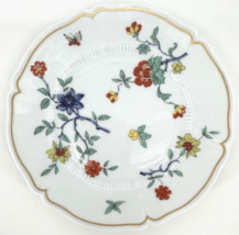 Antique Haviland Limoges Shalimar Floral Porcelain Plate France Gold Sca... - $25.73