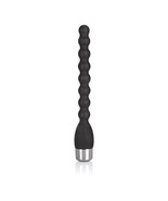 Silicone Bendie Power Probe Anal Beads Waterproof Black - $45.53 CAD