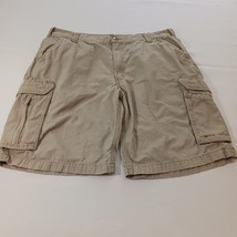 Carhartt Shorts Men&#39;s 40 (36×11) Force Relaxed Fit Cargo Work Khaki 1011... - $13.85