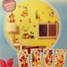New Disney Winnie The Pooh Self-Stick Room Appliques 76 Removable Stickers - £11.65 GBP