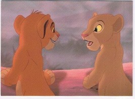 Lion King Disney Movie Series 1 1994 Card 15 Simba &amp; Nala - £0.54 GBP