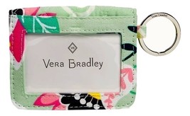 Nwt Vera Bradley Mint Flowers Campus Double Id Case Orig Packaging - £14.07 GBP