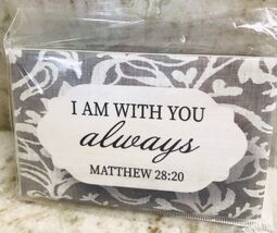 New-Refrgerator Ceramic Magnet-“I Am With You Always”. Matthew 41:10 - $340.11 MXN