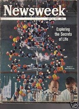 Newsweek Magazine Exploring Secrets Life May 13, 1963 - £11.67 GBP