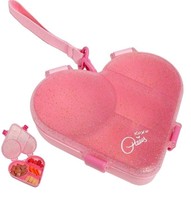 PARIS HILTON Bento-Style ~ Heart-Shaped Snack Box ~ Built In Phone Stand... - $558.28 MXN