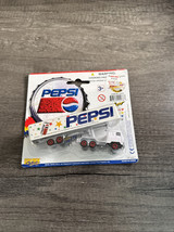 Vintage 1996 Golden Wheels Pepsi Trucker with Detachable Europe Trailer ... - $200.56 MXN