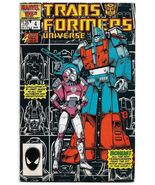 The Transformers Universe #4 (1987) *Marvel Comics / Cover Art By Herbe ... - $10.00