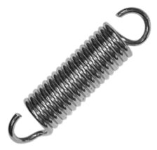 Century Spring C-313 Steel Extension Spring 1/2 in. x 8-1/2 in. x 0.047 in. - $15.80