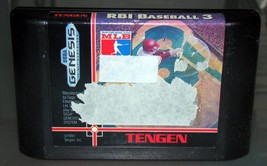 Sega Genesis - Rbi Baseball 3 (Game Only) - £6.24 GBP