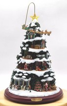 Thomas Kinkade The Night Before Christmas Illuminated Story Telling Tree... - $177.64