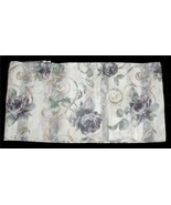 Croscill Amethyst Chambord Cassis Scroll Valance 17.5&quot; W x 86&quot; L Used? 2... - $26.99