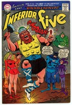 Inferior Five 4 VF 7.5 Silver Age DC 1967 Superhero Satire Humor - £38.71 GBP