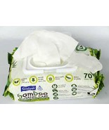Flushable Wet Wipes bamboo organic care Biodegradable, Fresh, and Septic... - €11,86 EUR