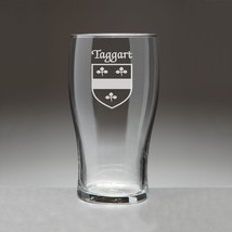 Taggart Irish Coat of Arms Tavern Glasses - Set of 4 (Sand Etched) - $68.00