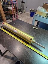 Allenair cylinder  19" L  E 3x15 B4*16 BCNT #24 (SHAFT 4.5") NEW NOS  $199 - $197.01