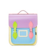 Handmade Satchel, Kids School Leather City Backpack/bag Designer By Zatchels - $132.86