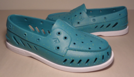 Sperry Size 9 M AUTHENTIC ORIGINAL FLOAT Speckle Teal New Men&#39;s Boat Shoes - $98.01
