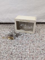 Timex Silver Tone  Waterbury Twin Prop Airplane Clock Metal Quartz Paper... - $14.81
