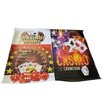 Casino Night The Casino Sign Party Banners For Jumpers Bounce House Lot ... - $95.86