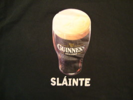 Guinness Beer Draught Slainte German Drinking Party Soft T Shirt XL - £14.78 GBP