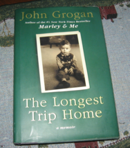 Book-The Longest Trip Home: A Memoir-John Grogan-Hardcover-Dustcover-2008 - $9.25