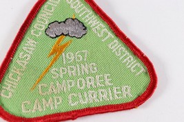 Vintage 1967 Chickasaw Camporee Camp Currier Boy Scouts America BSA Camp... - $11.69