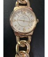 Womens Ladies Worthington Gold Tone  Quartz Watch, Needs Battery - $9.42 CAD