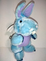 Vintage 1985 Hasbro Softies Disney Wuzzles 14in Hoppopotamus Hippo Bunny Plush - $32.30