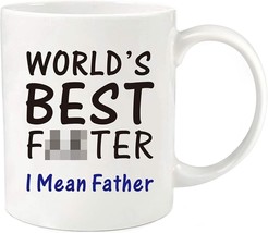 Gifts for Dad Grandpa Men,11 OZ Best Father Coffee Mug Dad Gifts from Daughter - £13.09 GBP