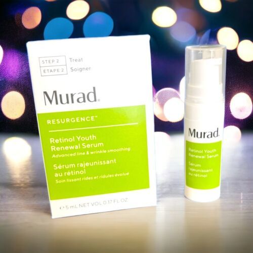 Murad Resurgence Retinol Youth Renewal Serum MINI .17 oz Brand New in Box - $14.84