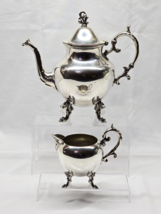 Birmingham Silver Company BSC Tea / Coffee Pot Silver On Copper Vintage ... - $62.55 CAD