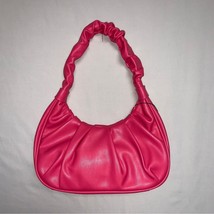 NEW OLIVIA KATE Pink Baguette Handbag Women&#39;s Vegan Leather Small Purse ... - $27.72