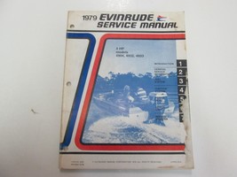 1979 Evinrude Service Repair Shop Manual 4 HP Model 4904 4932 4933 STAINED OEM - £19.51 GBP